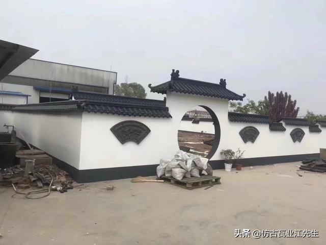 古瓦新制，樹脂仿古瓦為現(xiàn)代仿古建筑添磚加瓦
