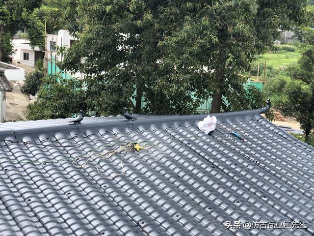 樹脂瓦小青瓦，農村老房子換瓦的***優(yōu)選擇